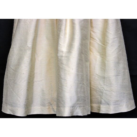 NEW 2007 Gymboree Beautiful Luxe Special Occasion Cream Ivory Silk Dress sz 4T - Picture 4 of 8